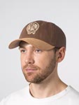 Бейсболка MITCHELL NESS арт. HD12908-BCEBROW Boston Celtics NBA (коричневый / песочный)